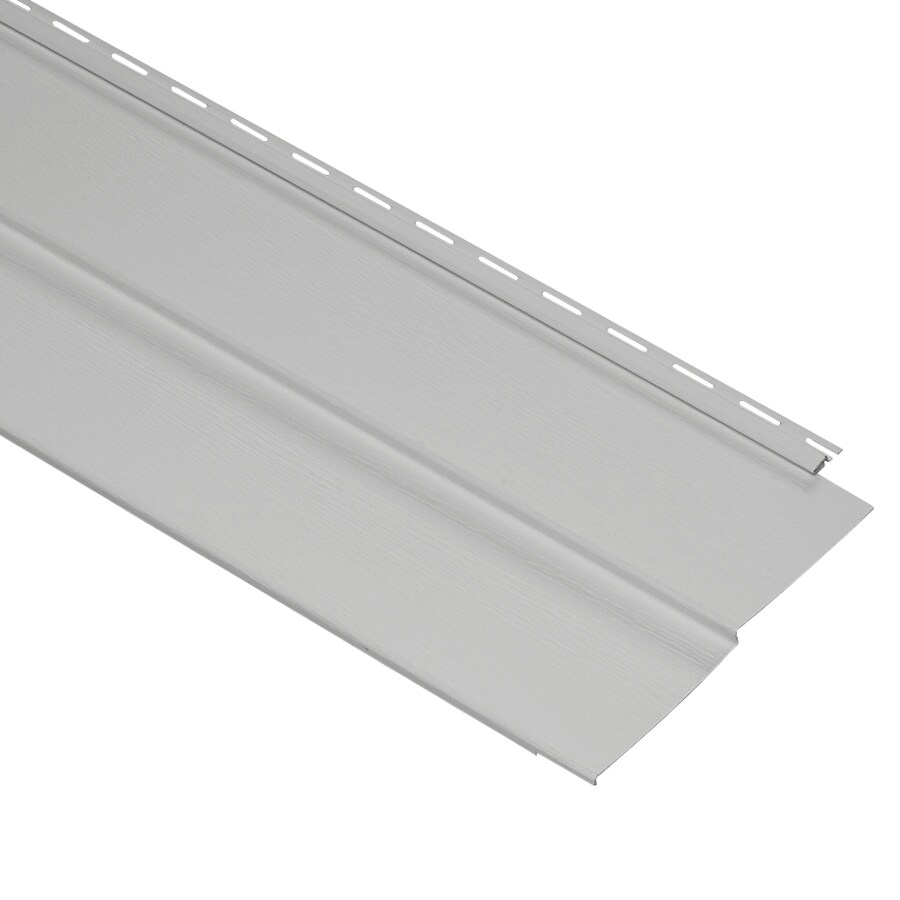 Durabuilt 440 Vinyl Siding Panel Double 5 Traditional Gray 10-in x 144 ...