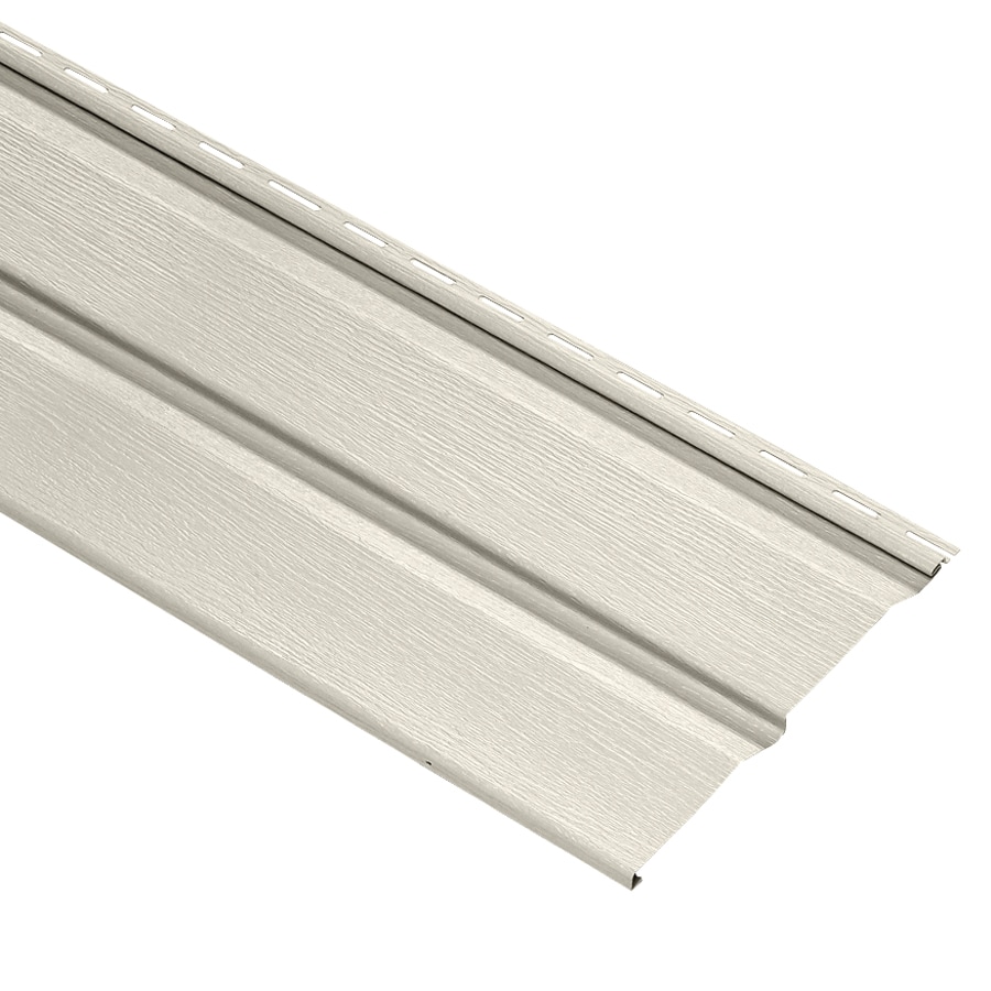 Durabuilt 440 Vinyl Siding Panel Double 5 Dutch Lap Almond 10in x 144