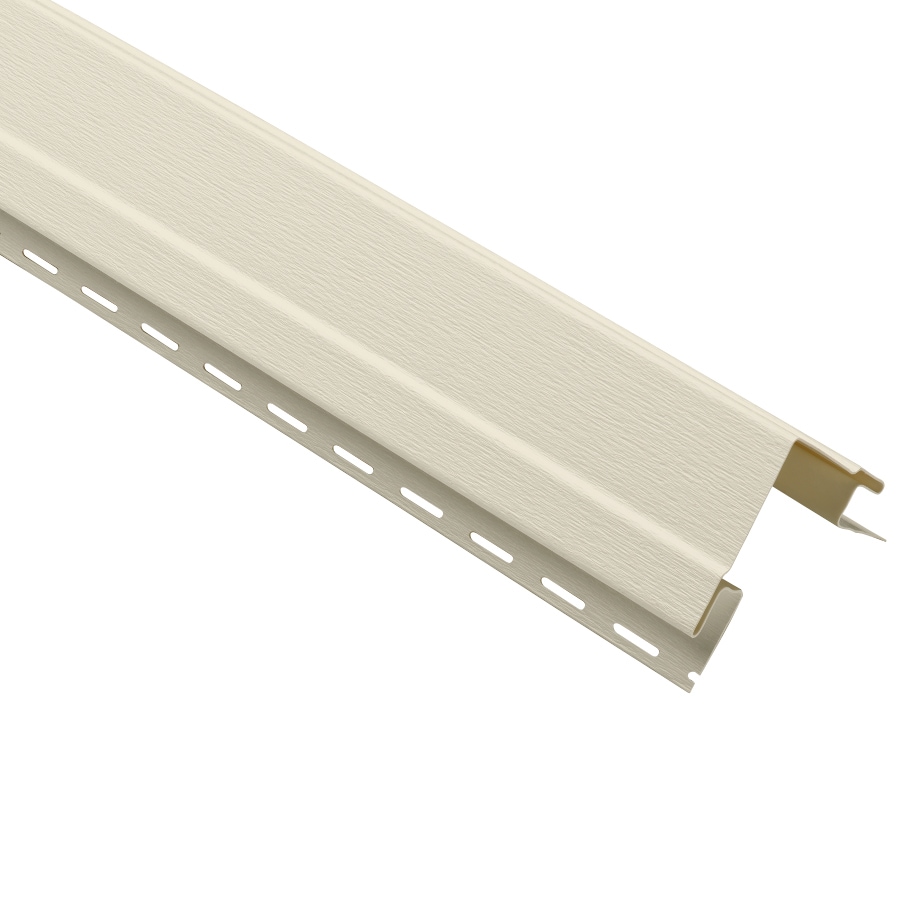 Durabuilt 400 Vinyl Siding Trim Outside Corner Post Cream 4in x 120in at
