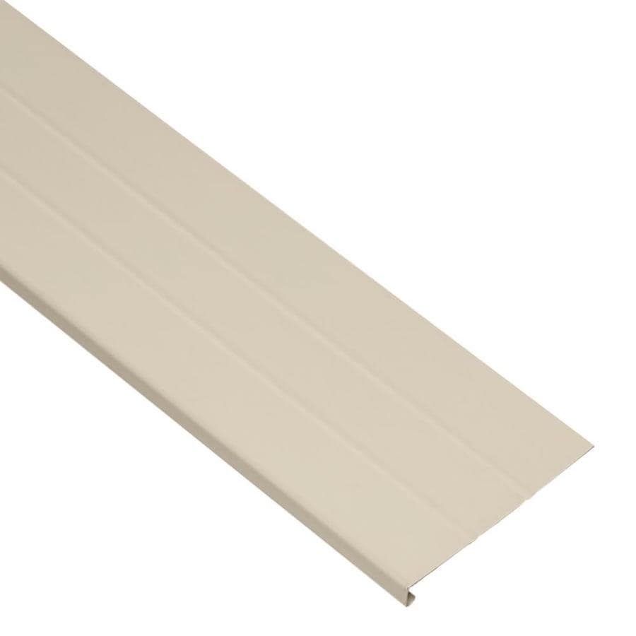 Shop Durabuilt 8in x 12.5ft 400 Tan Smooth Vinyl Fascia at