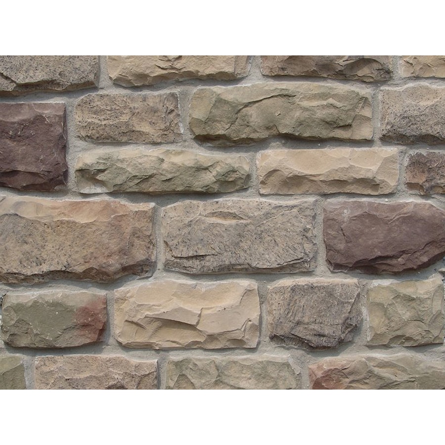 Ply Gem Stone Cut Cobblestone 10-sq ft Easton Faux Stone Veneer at ...