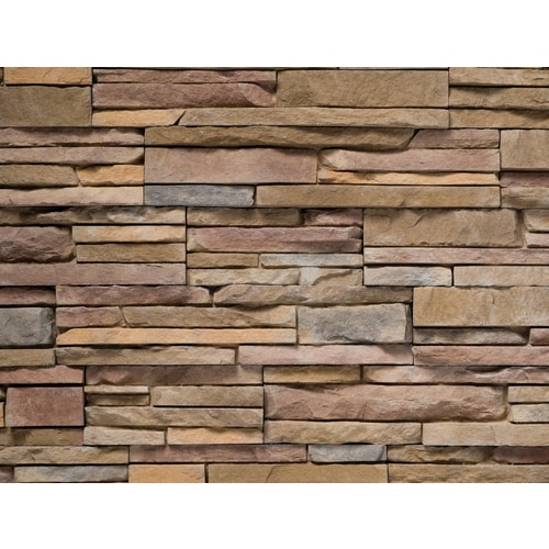 Ply Gem Stone True Stack 10-sq ft Shenandoah Faux Stone Veneer in the ...