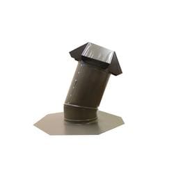 Construction Metals Inc. 6-in x 15-in Galvanized Steel Vent and Pipe Flashing
