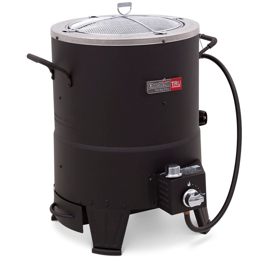 Char-Broil Big Easy 3.46-Gallon 20-lb Cylinder Piezo Ignition Oil-Less ...