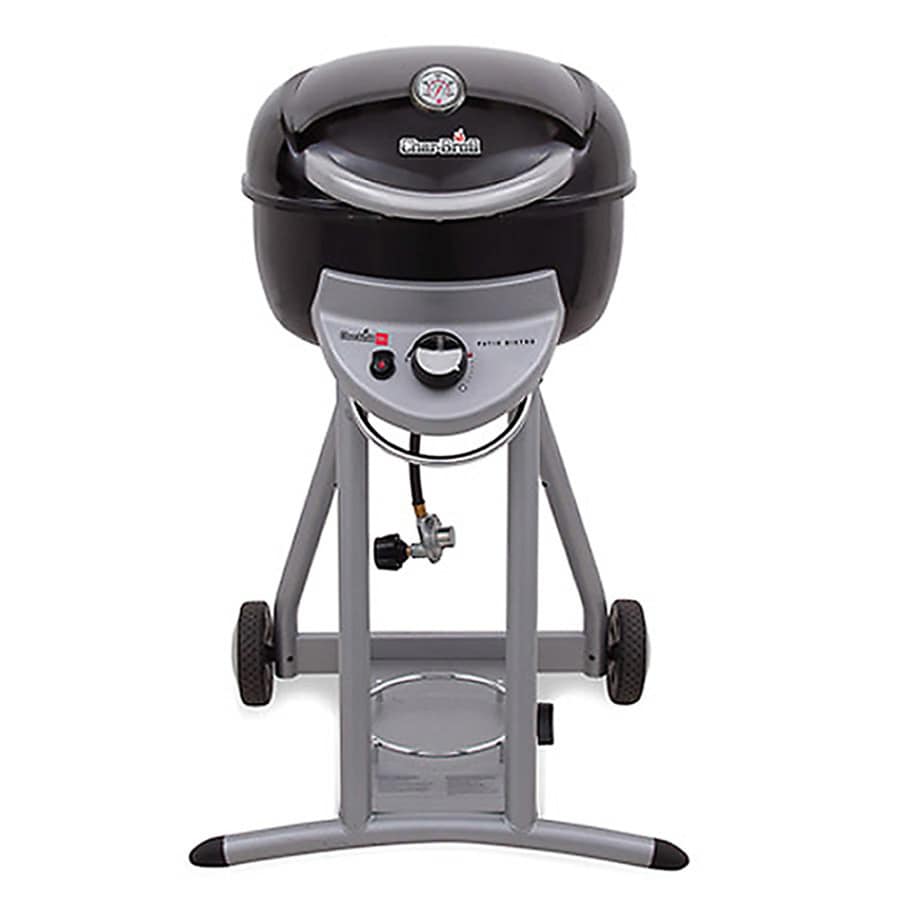 Char Broil Black 1 Liquid Propane Infrared Gas Grill At Lowes Com