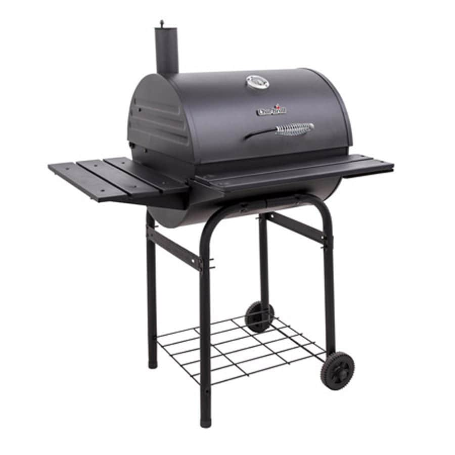 Char Broil 22.48 in W Black Barrel Charcoal Grill at Lowes