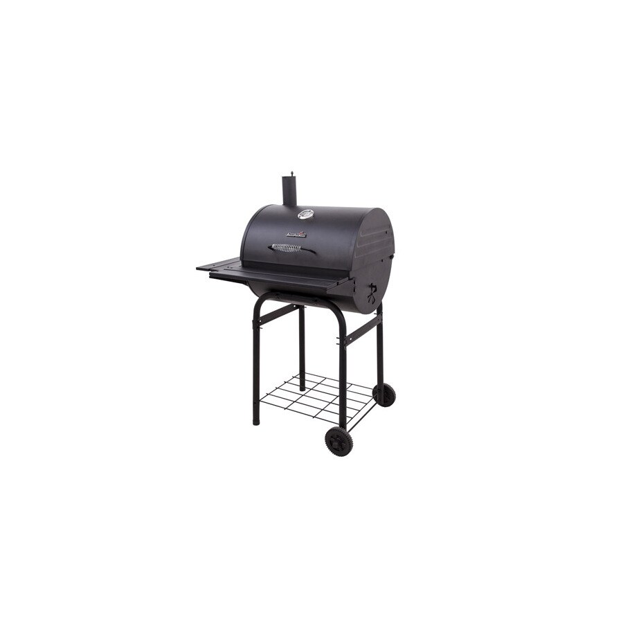 Char Broil 22.48 in W Black Barrel Charcoal Grill at Lowes