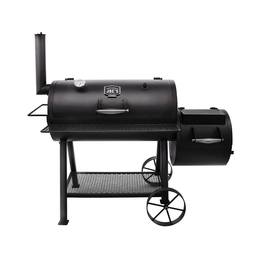 Oklahoma Joe's Highland 879-sq in Black Charcoal Horizontal Smoker