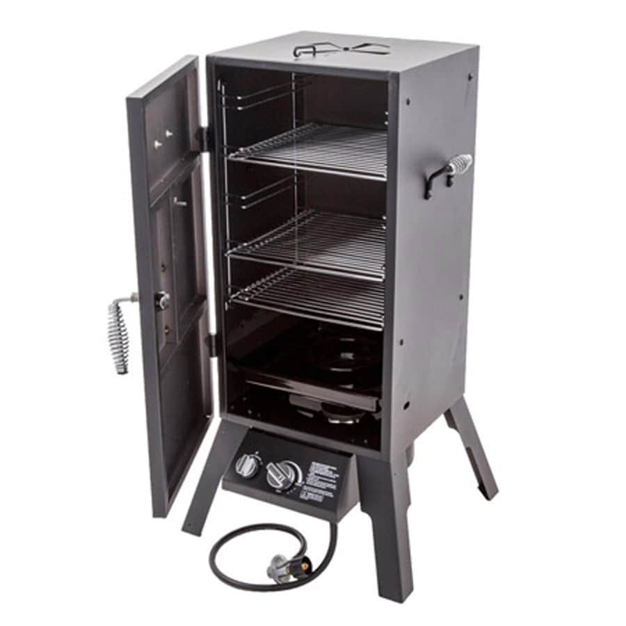 Char Broil 598 Sq in Black Gas Smoker at Lowes