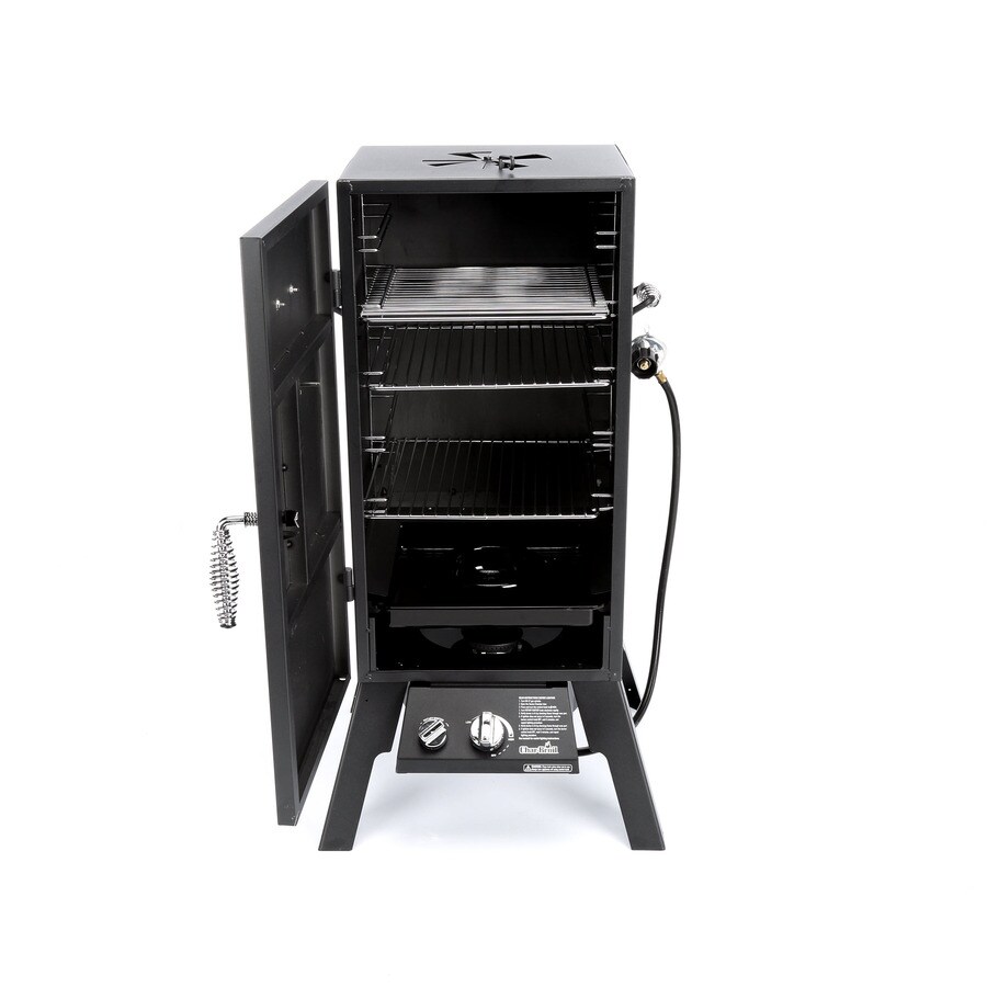 Char Broil 598 Sq in Black Gas Smoker at Lowes