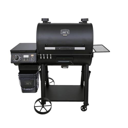 Oklahoma Joe's Rider 1234-sq in Black Pellet Smoker in the Pellet ...