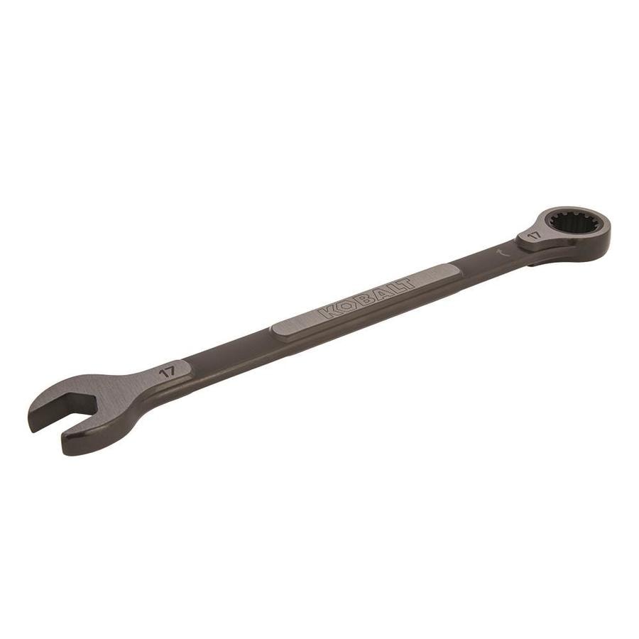 Kobalt Universal 17mm Spline Metric Ratchet Wrench in the Ratchet ...