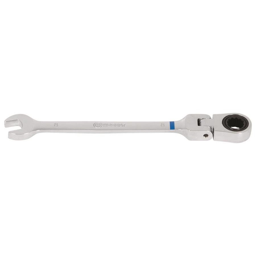 Kobalt 8mm 12point Metric Flexible Head Ratchet Wrench at