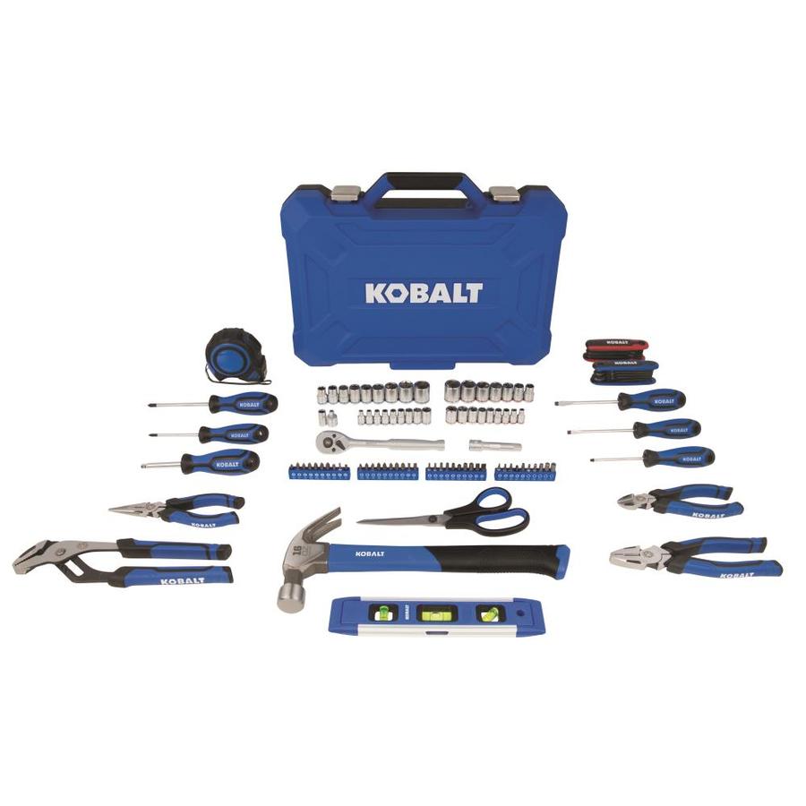 Kobalt 109-Piece Household Tool Set with Hard Case at Lowes.com