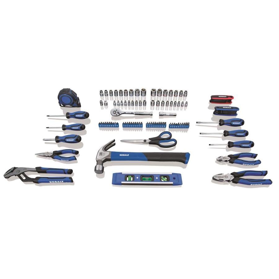 Kobalt 109-Piece Household Tool Set with Hard Case at Lowes.com