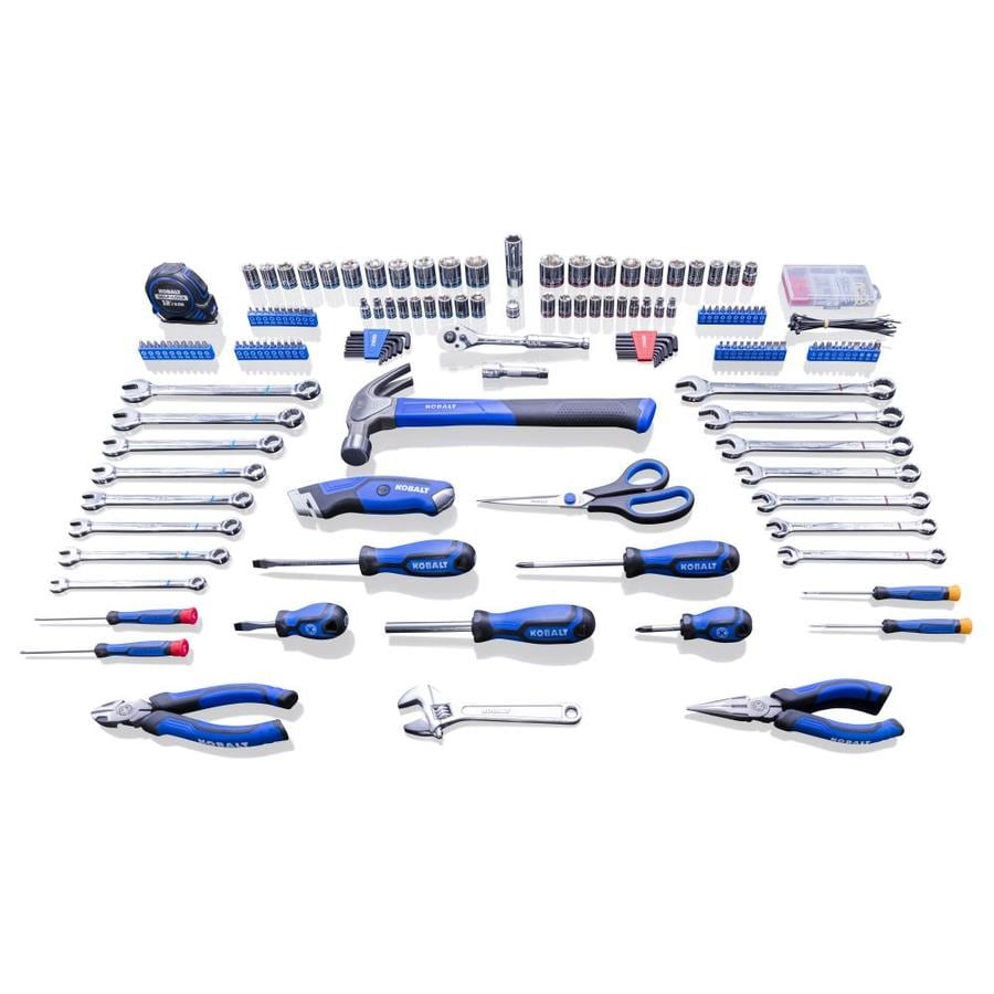 Kobalt 267-Piece Household Tool Set with Soft Case in the Household ...