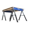 Kobalt 42-in W x 32-in H Adjustable Steel Adjustable Saw Horse (800-lbs ...