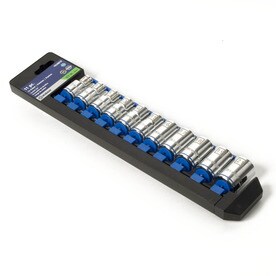 Kobalt 11-Piece Metric 1/2-in Drive 12-point Shallow Socket Set