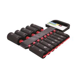 Kobalt 13-Piece Standard (SAE) 1/2-in Drive Deep 6-point Impact Socket Set