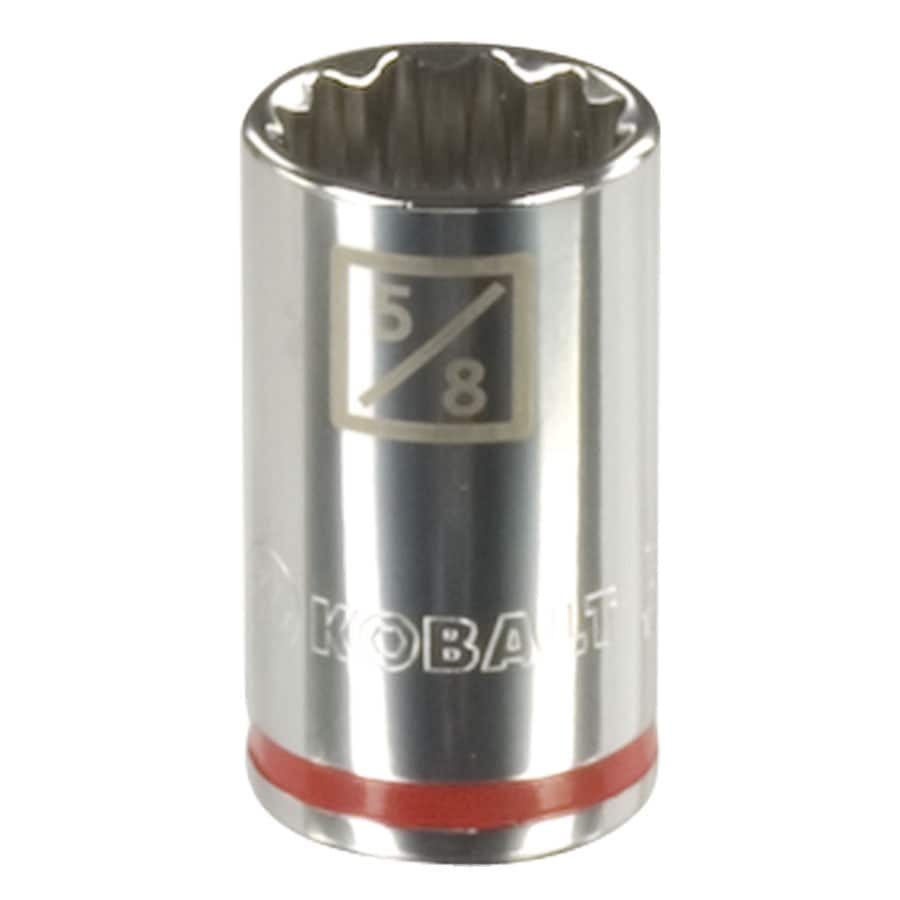 Kobalt 85270 1/2-in Drive Standard (SAE) 5/8-in Shallow Socket