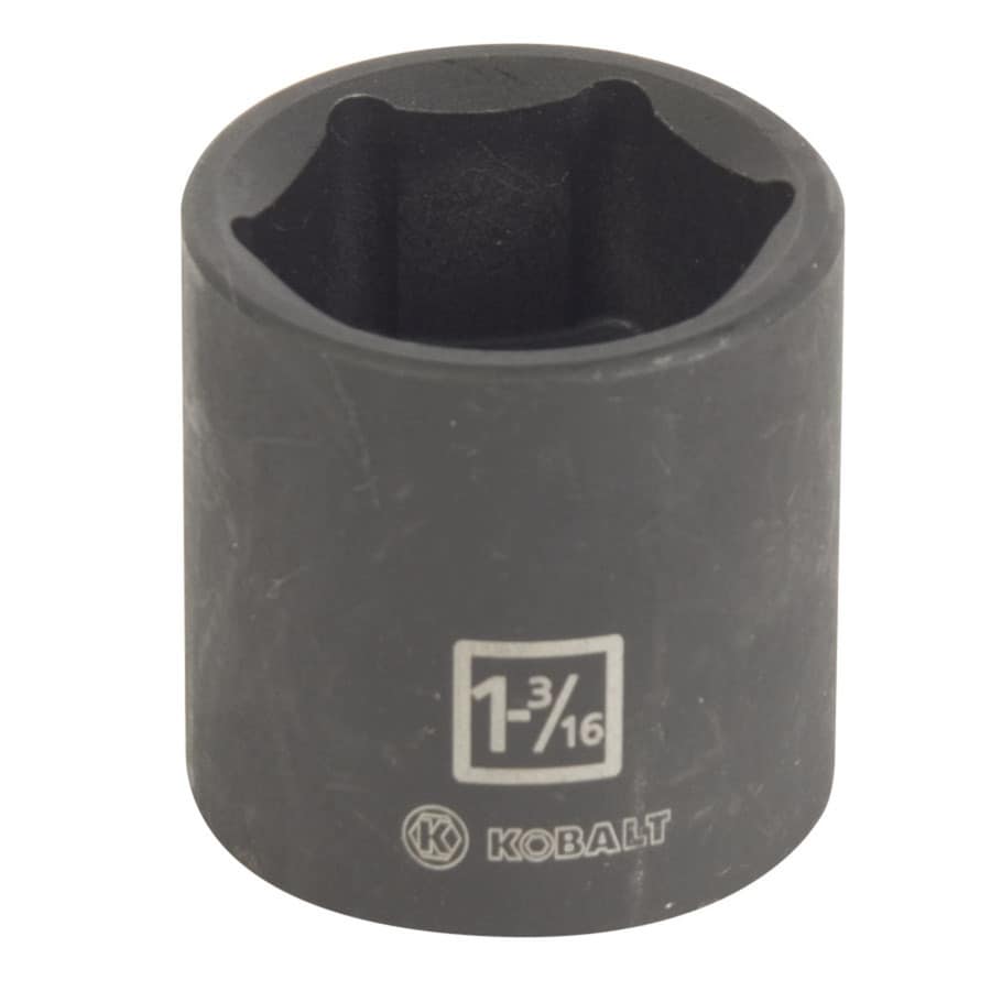 Kobalt Piece Standard (SAE) 1/2in Drive 13/16in 6Point Impact Socket in the Impact Sockets