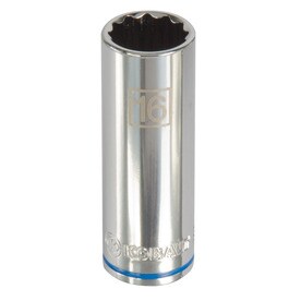 Kobalt Metric 1/2-in Drive 12-point 16mm Deep Socket