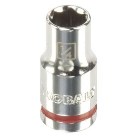 Kobalt Standard (SAE) 1/4-in Drive 6-point 1/4-in Shallow Socket