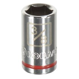 Kobalt Standard (SAE) 1/4-in Drive 6-point 3/8-in Shallow Socket