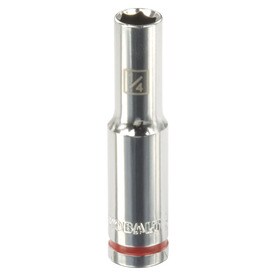 Kobalt Metric 1/4-in Drive 6-point 1/4-in Deep Socket