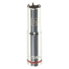 Kobalt Standard (SAE) 1/4-in Drive 6-point 7mm Deep Socket