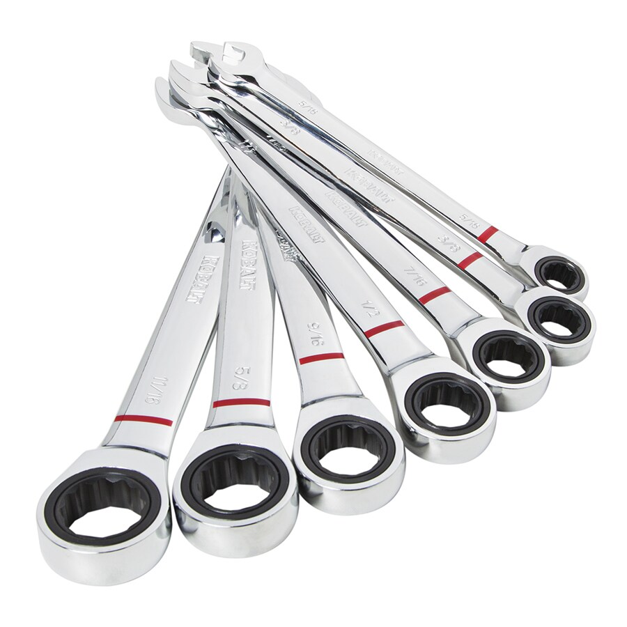 Kobalt 7Piece Standard (SAE) Ratchet Wrench at