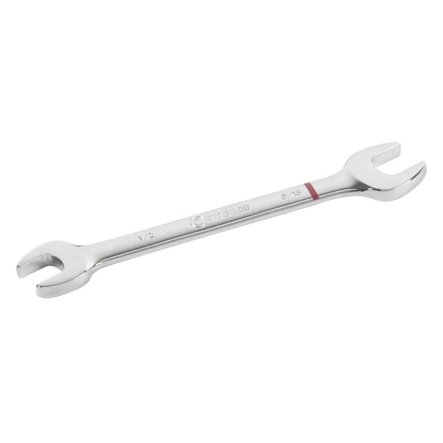Kobalt 1 2 In 6 Point Standard Sae Standard Open End Wrench In The Combination Wrenches Sets Department At Lowes Com