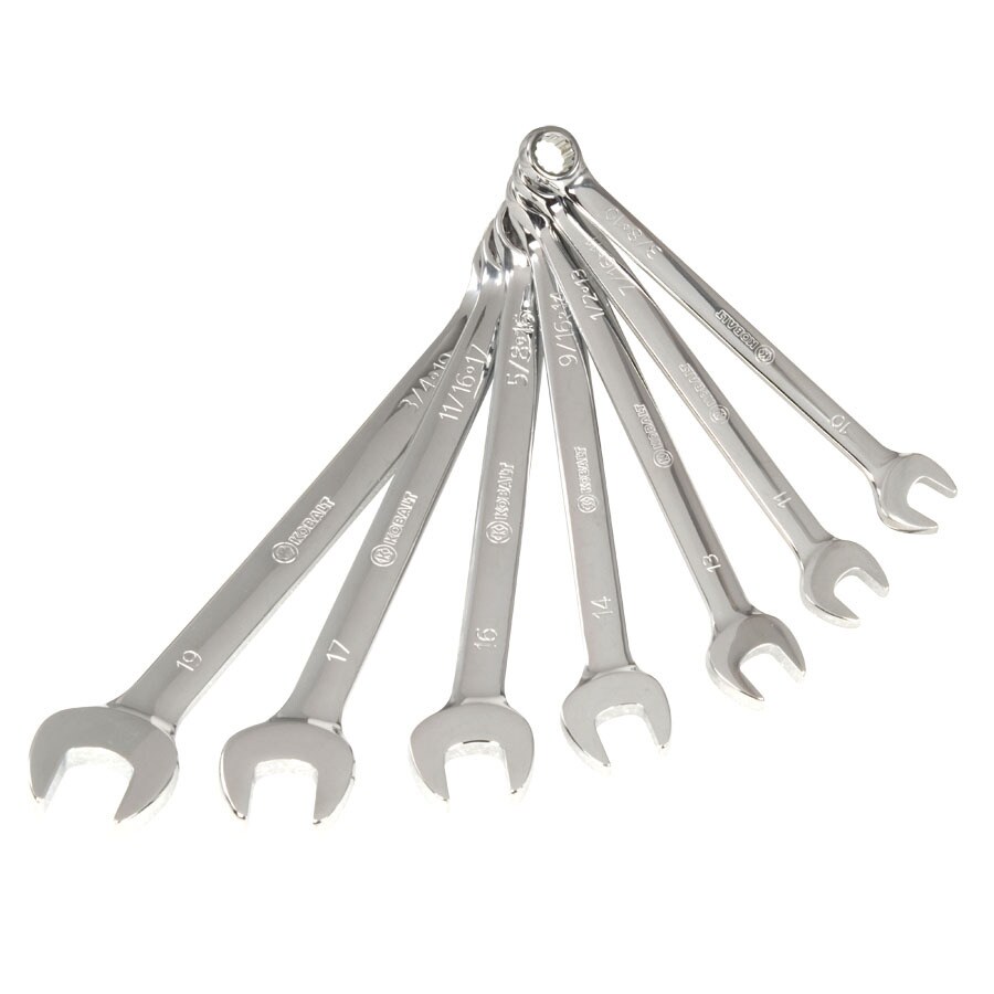 Kobalt 86246 7-Piece Standard (SAE) and Metric Ratchet Wrench