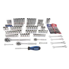 Kobalt 154-Piece Standard (SAE) and Metric Polished Chrome Mechanics Tool Set