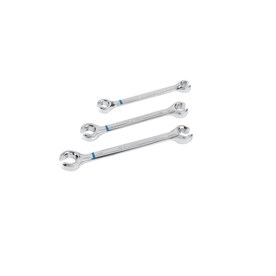 Kobalt Flare Nut 3-Piece Set 6-Point Metric Flare nut Open End Wrench Set