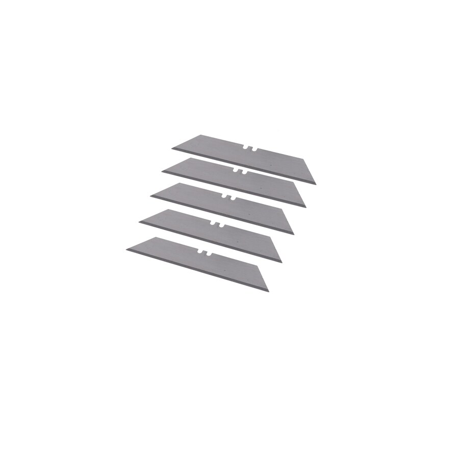 Kobalt 5Pack 4in Carbon Steel Straight Utility Replacement Blades at