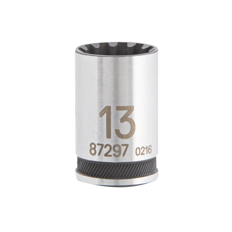 Kobalt Metric 3//8-in Drive 12-point 13mm Shallow Socket