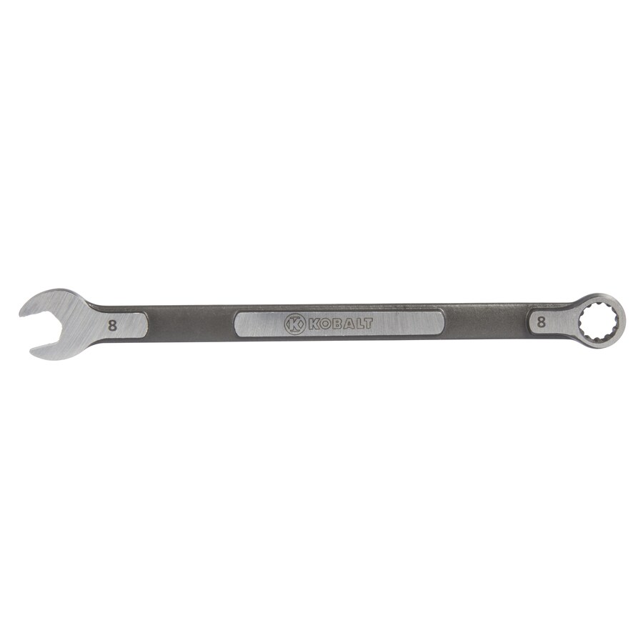 Kobalt Universal 8mm Spline Metric Standard Combination Wrench in the