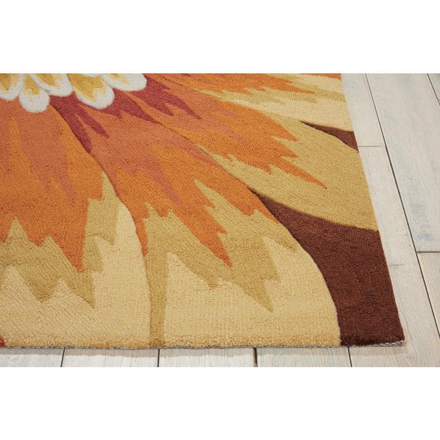 Braided Multicolor Synthetic 8' x 10' Handmade Reversible Rug