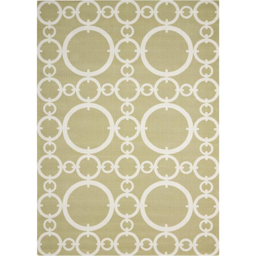 Nourison Waverly Sun And Shade Connected Citrine Indoor Nourison Waverly Sun And Shade Connected Citrine Indoor Outdoor Area Rug By