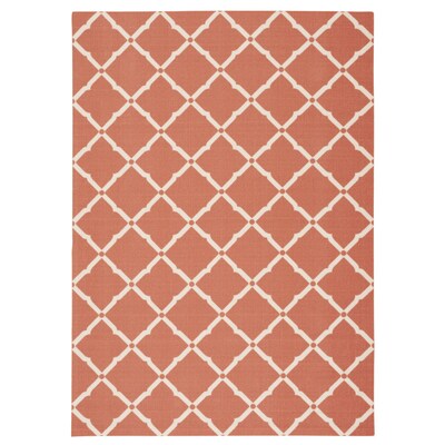 Nourison Home And Garden Orange Rectangular Indoor Outdoor Machine - Home And Garden Area Rugs Nourison Home And Garden Orange Rectangular Indoor Outdoor Machine - Home And Garden Area Rugs