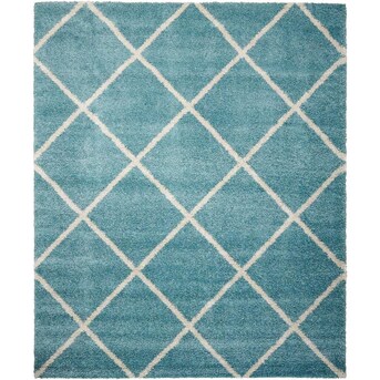 Nourison Brisbane Aqua Indoor Area Rug Common 8 X 11 Actual Nourison Brisbane Aqua Indoor Area Rug