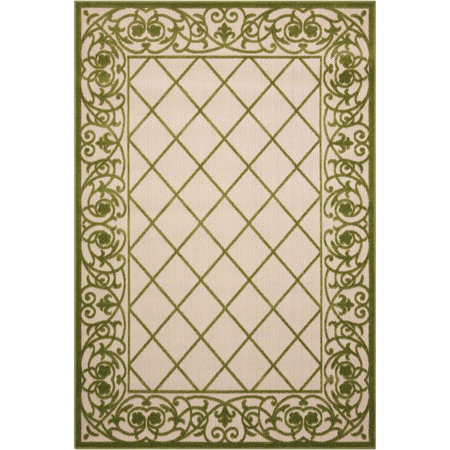Nourison Aloha Green Indoor Outdoor Area Rug Common 9 X 13 Nourison Aloha Green Indoor Outdoor Area Rug Common 9 X 13 Actual