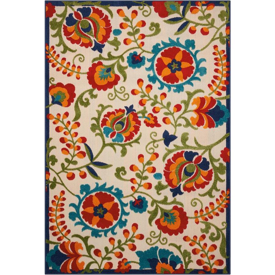 Nourison Aloha Indoor Outdoor Area Rug Common 9 X 13 Actual Nourison Aloha Indoor Outdoor Area Rug Common 9 X 13 Actual