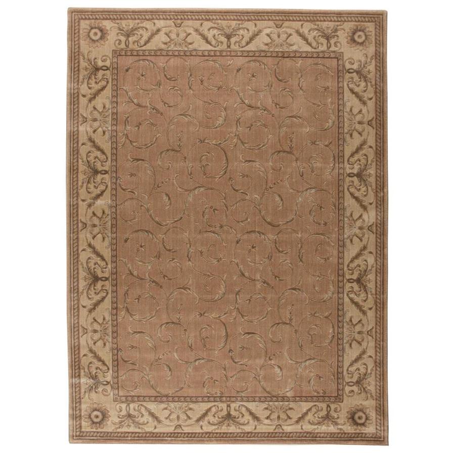 Nourison Somerset Peach Indoor Area Rug Common 3 X 5 Actual Nourison Somerset Peach Indoor Area Rug Common 3 X 5 Actual