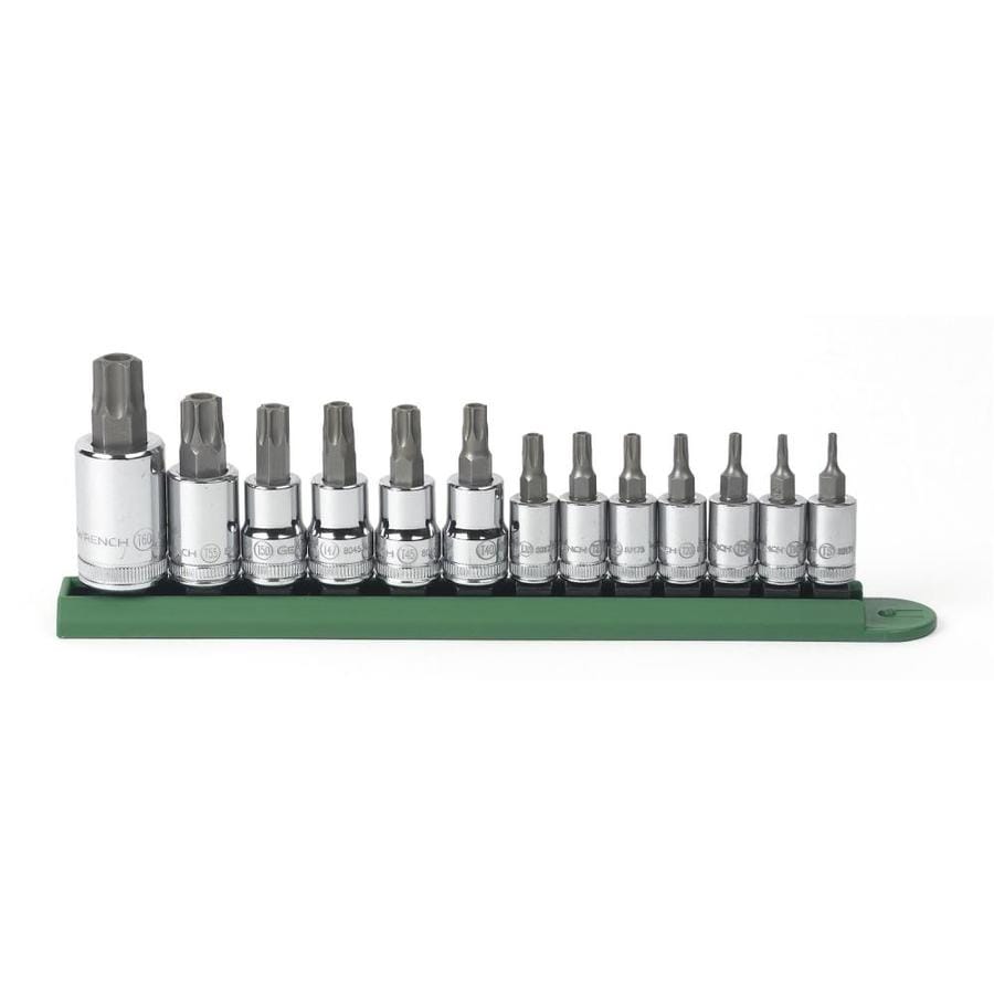 KD Tools 13 piece 1/4 In., 3/8 In. and 1/2 In. Drive Tamper Proof ...