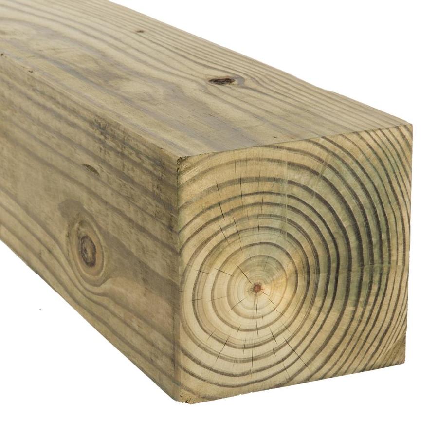 Severe Weather 4 In X 4 In X 10 Ft 2 Pressure Treated Lumber In The