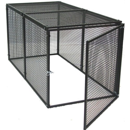 Options Plus 6ft x 3ft x 3ft Outdoor Dog Kennel Box Kit at