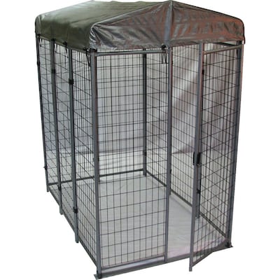 Options Plus 6 Ft X 4 Ft X 6 Ft Outdoor Dog Kennel Box Kit At