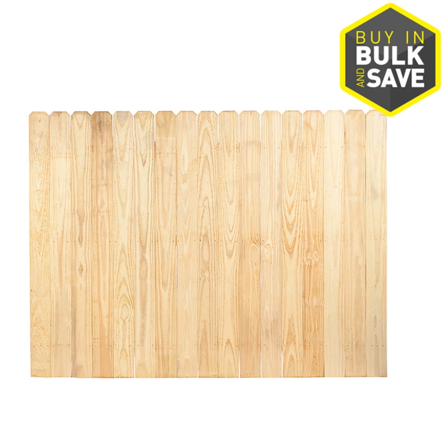 Severe Weather Actual 6 Ft X 8 Wood Pressure Treated Pine Dog E...
